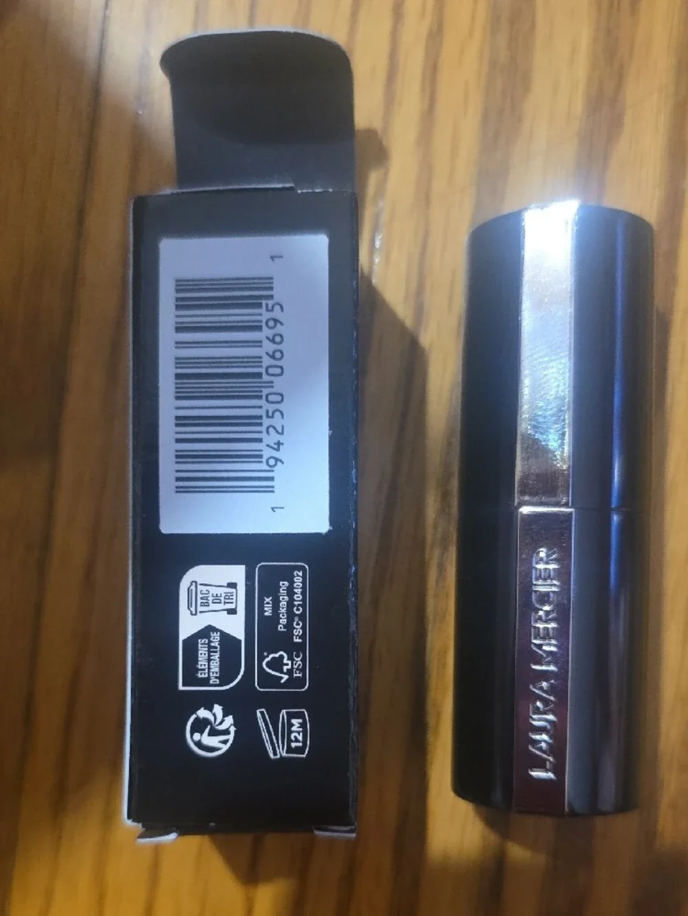 laura mercier Caviar Smoothing Matte Lipstick — Blush Chenille (soft pink nude)